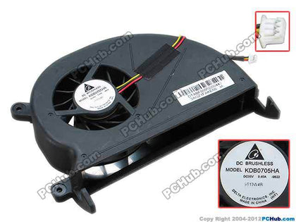 for nec VALUESTAR VE570/V PC-VE570VG VE570 All In One PC CPU Cooling Fan KDB0705HA-9B22 KDB0705HA 9B22 - inewdeals.com
