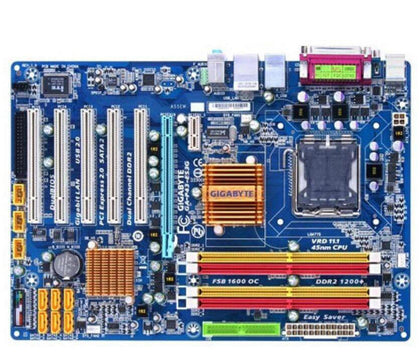 Gigabyte GA-P43-ES3G carte mère de bureau à semi-conducteurs DDR2 pour intel LGA775 P43 Gigabit Ethernet