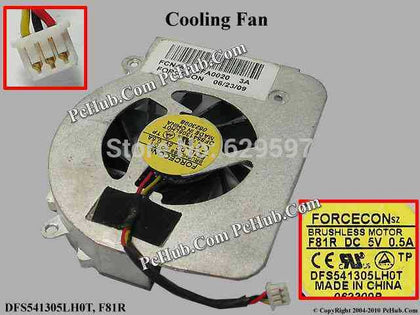 laptop CPU COOLING COOLIG FAN FOR LG LGR48 R460 R480 Ksb05105ha DFS541305LH0T F81R FCN44QL3FA0020 - inewdeals.com