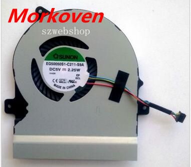 laptop CPU Cooling fan cooler for ASUS Q501 Q501L Q501LA EG50050S1-C211-S9A FAN notebook fans - inewdeals.com