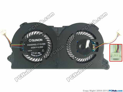 laptop CPU Cooling fan cooler for ASUS TAICHI 21 31 TAICHI21 TAICHI31 EG50040S1-C110-S9A - inewdeals.com