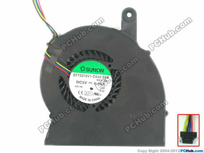 laptop CPU Cooling fan cooler for HP ProBook 4340S 4341S ef75070v1-c040-s9a FCN DFS531005PL0T FB7N - inewdeals.com