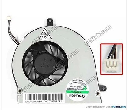 laptop CPU cooling cooler FAN for ASUS X93S X936SV X93SV fan DFS541305LH0T MF60120V1-C201-G99 MF60120V1-C200-G99 3PIN - inewdeals.com