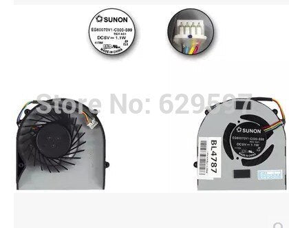 laptop CPU cooling fan for LENOVO U160 U165 S205 SUNON EG60070V1-C000-S99 DFS430705PB0T FACY - inewdeals.com