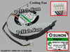 laptop CPU cooling fan for Lenovo ideapad U160 U165 DFS400805L10T F99C mg60070v1-b080-s99 5V 2.0W