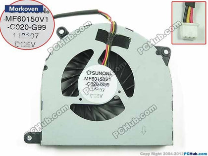 laptop CPU cooling fan for MSI CR70 MS-1755 MS-1751 MS-1753 MS-1754 FR700 FX720 CR70-0M-007FR MF60150V1-C020-G99 MSI CX-70 GP70 - inewdeals.com