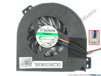 laptop GPU cooling fan for Dell Precision M4700 0CMH49 CMH49 MG60120V1-C170-S9A 5V 0.26A DC28000B3SL Cooler computer FAN - inewdeals.com