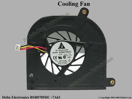 laptop cooler CPU Cooling Fan For Toshiba P200 P205 P200D P205D X200 X205 BSB0705HC DFS531205PC0T ET017000700 BSB0705HC-7A61 - inewdeals.com
