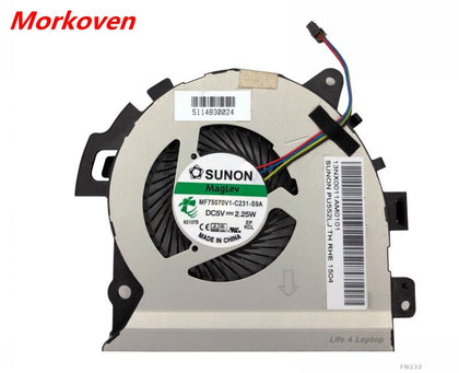 laptop CPU cooling fan FOR ASUS B500 PU551LA PU551LD Pro551L Pr0551L cooler MF75070V1-C231-S9A PU552LA PU551JA JD PU551 PU551JF - inewdeals.com