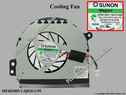 laptop CPU cooling fan cooler FOR DELL inspiron 1464 1564 1764 N4010 P09G P08F P07E P11G F5GHJ 0F5GHJ MF60100V1-Q010-G99 3PIN - inewdeals.com