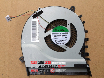 laptop CPU cooling fan cooler for Asus Vivobook S551LB V551LB S551 V551 R553LN R553 EF50060S1-C180-S9A DC5V 2.00W - inewdeals.com