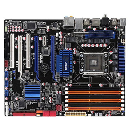 Desktop motherboard ASUS P6T DDR3 LGA 1366 24GB USB2.0 X58 Desktop Motherboard