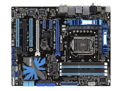 motherboard for ASUS P7P55D EVO DDR3 LGA 1156 16GB for I5 I7 CPU USB2.0 P55 Desktop Motherboard - inewdeals.com
