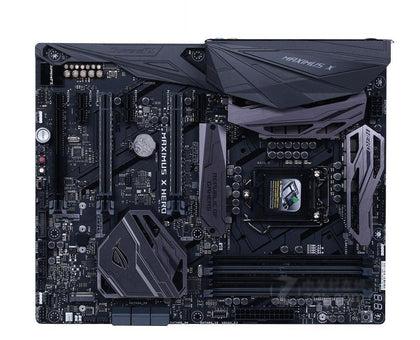 Carte mère pour ASUS ROG MAXIMUS X HERO DDR4 LGA 1151 USB2.0 USB3.0 USB3.1 64GB Z370 carte mère de bureau d'occasion