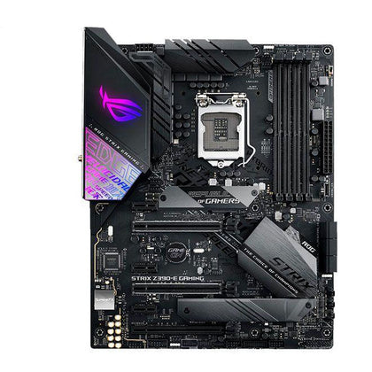 Carte mère pour ASUS ROG STRIX Z390-E GAMING DDR4 LGA 1151 USB2.0 USB3.0 USB3.1 64GB Z390 carte mère de bureau d'occasion