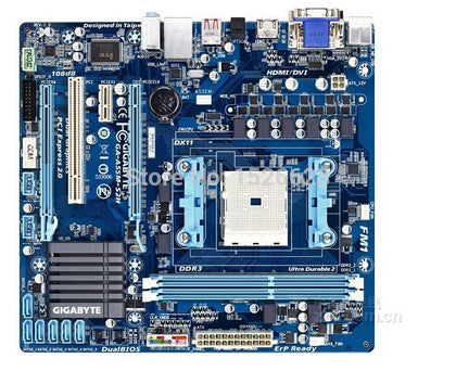 motherboard for GA-A55M-S2H A55M-S2H DDR3 Socket FM1 A55 938 Desktop motherboard - inewdeals.com