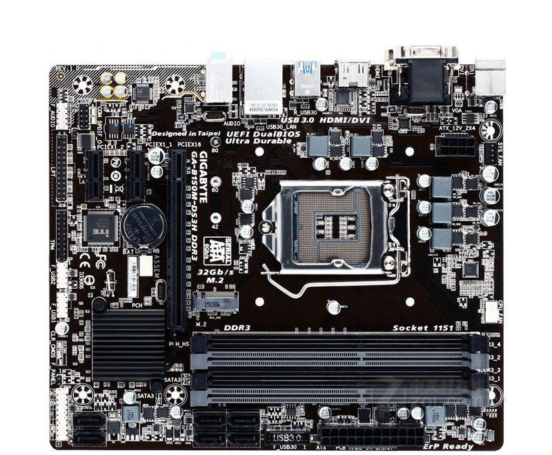 motherboard for Gigabyte B150M-DS3H DDR4 LGA 1151 64GB GA-B150M-DS3H B150 Desktop motherborad
