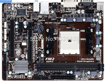 motherboard for Gigabyte GA-F2A85XM-DS2 F2A85XM-DS2 DDR3 Socket FM2 Gigabit Ethernet - inewdeals.com