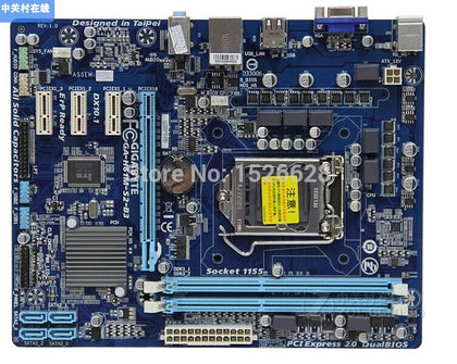 motherboard for Gigabyte GA-H61M-S2-B3 H61 DDR3 LGA 1155 Solid Capacitor mainboard - inewdeals.com