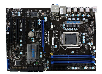 motherboard for MSI P55-CD53 LGA 1156 DDR3 for i5 i7 cpu 16GB P55 Desktop motherboard - inewdeals.com