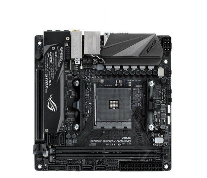 Used ASUS ROG STRIX B450-I GAMING motherboard for AMD Socket AM4 DDR4 32GB USB3.1 HDMI B450 Used Desktop motherboard