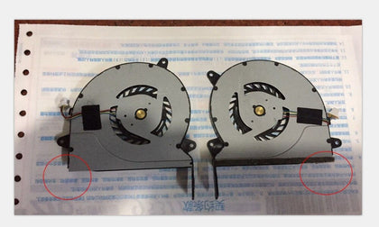 used notebook laptop CPU Cooling Fan For ASUS ZENBOOK U500 UX51VZ U51VZ KDB0705HB CE55 KDB0705HB-CE54 L+R cooler - inewdeals.com